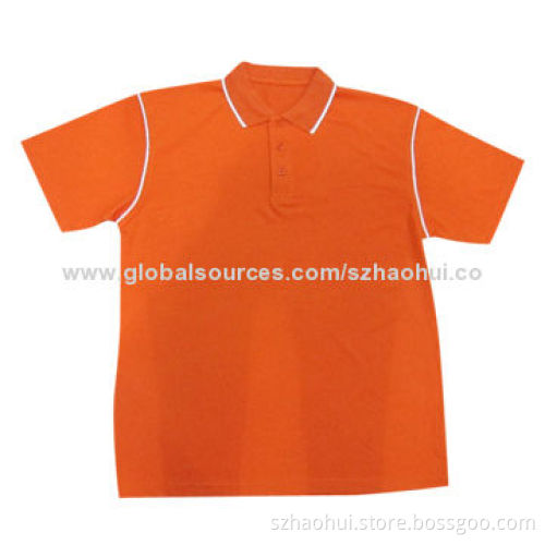 Boys' Fashionable Design Cotton Pique Polo Shirt, Customized OEM Orders Welcomed
